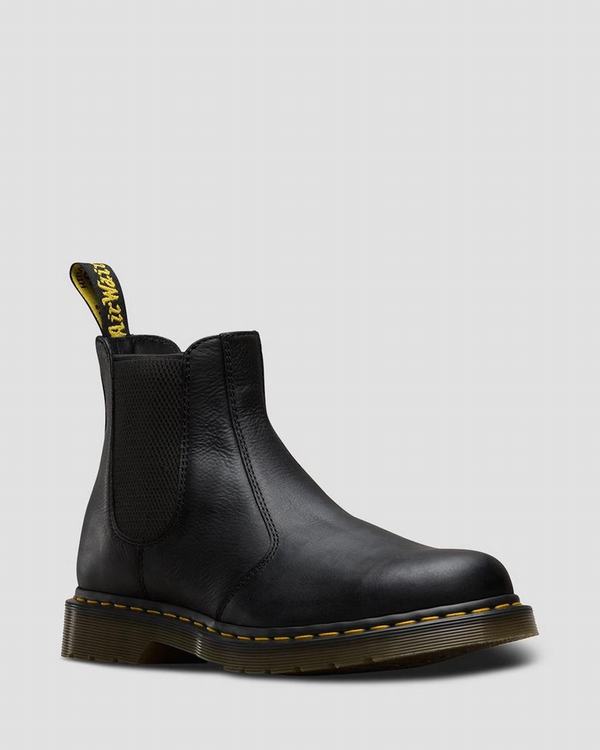 Dr Martens Dámské Chelsea Boty 2976 Carpathian Černé, CZ-036891